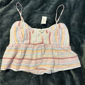 American Eagle cropped tank top